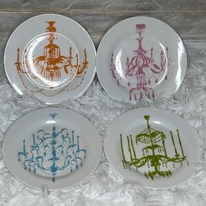 Chandelier Plate Set